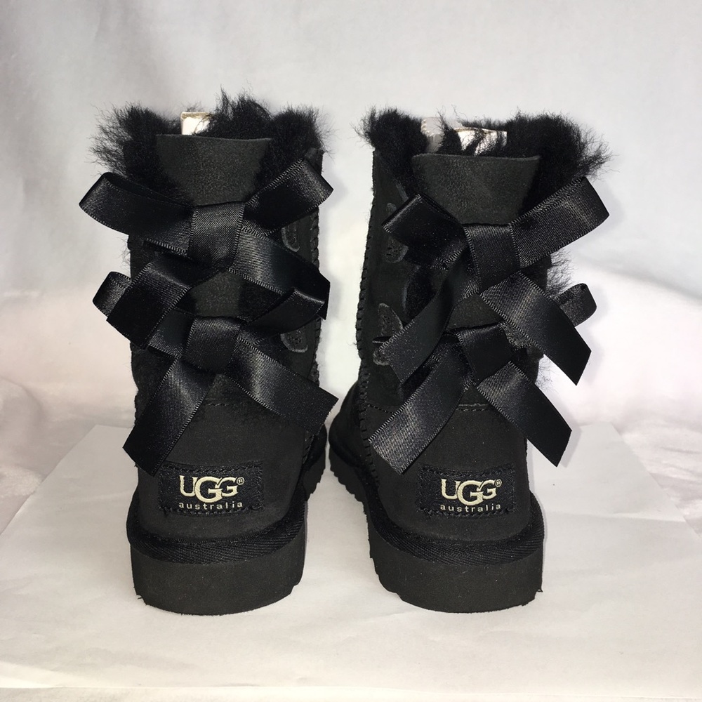 UGG Toddler Black Boots | Size 10 - Picture 3 of 6
